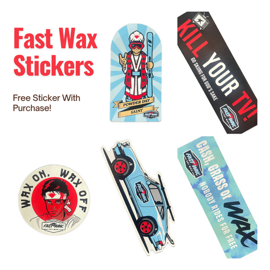 Fast Wax Stickers