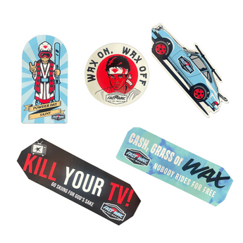 Fast Wax Stickers